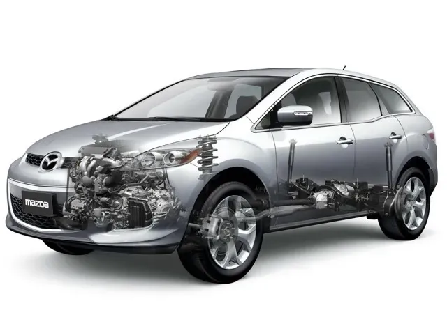 Технические характеристики Mazda CX-7 (ER), 2006 - 2012 г.в.